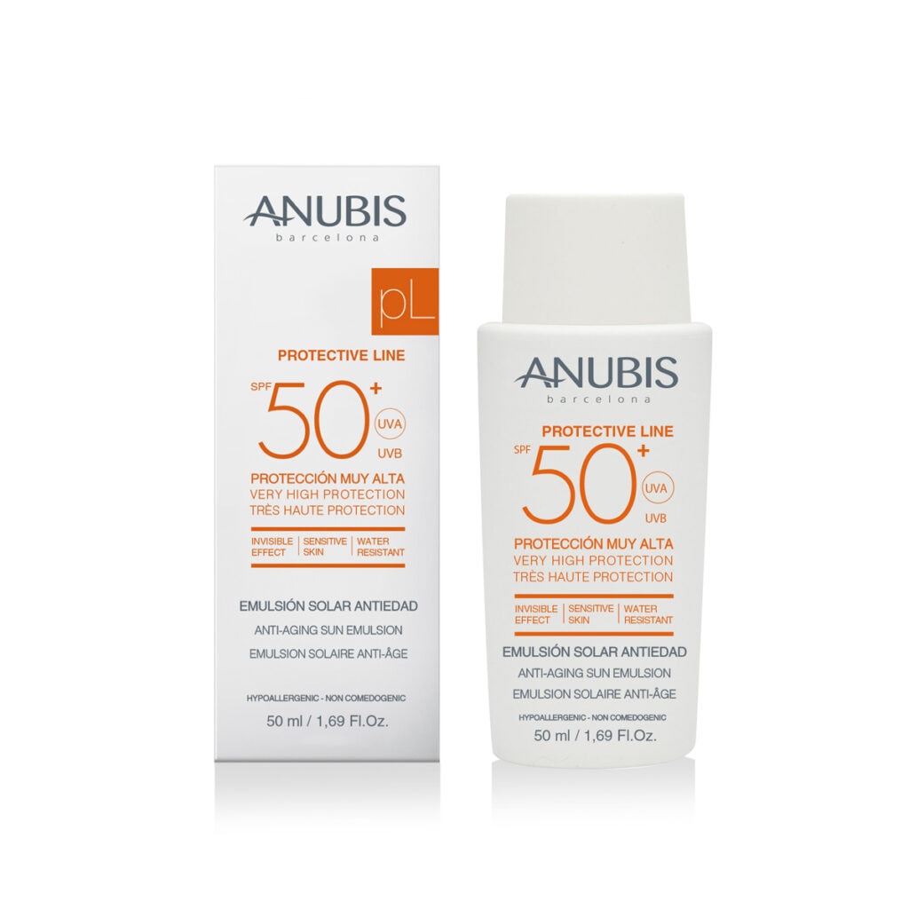 Anti-aging Sun Emulsion SPF 50+ / Niewidoczna emulsja z efektem Anti-aging SPF 50+ 50ml