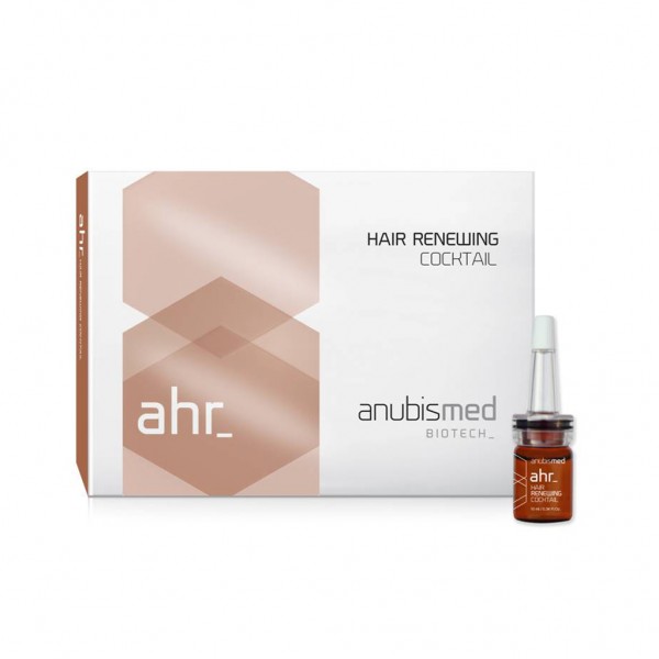 AnubisMed AHR Hair Renewing Cocktail / Aktywator wzrostu włosów. Terapia komórkowa